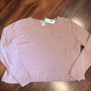 Blush Cotton emporium oversized sweater